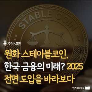 원화 스테이블코인, 한국 금융의 미래? 2025 전면 도입을 바라보다