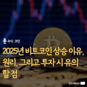 2025년 비트코인 상승 이유, 원리, 그리고 투자 시 유의할 점