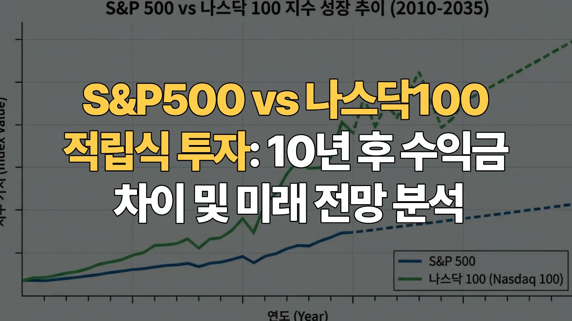 S&P500-vs-나스닥100-적립식-투자-10년-후-수익금-차이-및-미래-전망-분석