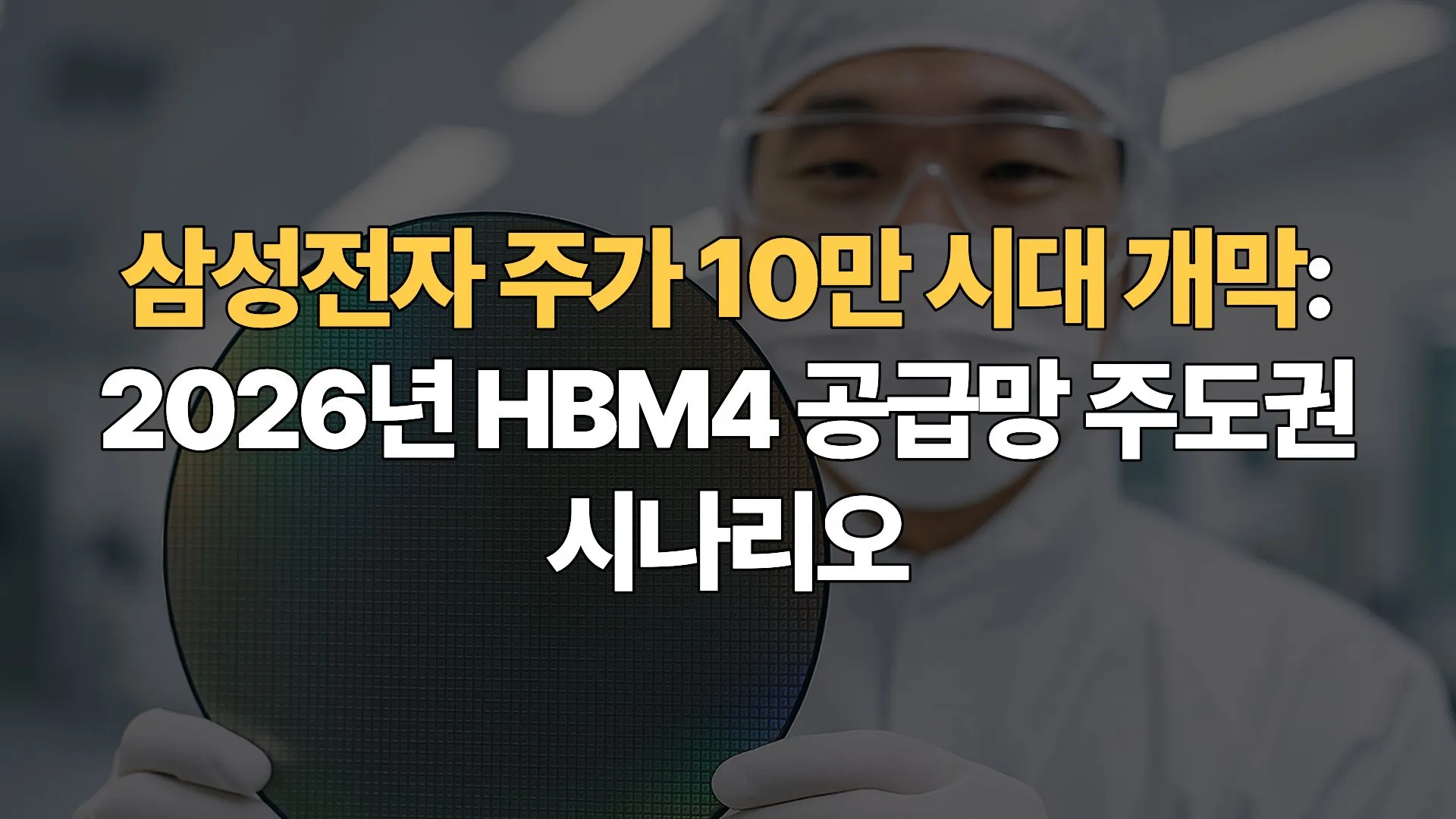 삼성전자-주가-10만-시대-개막-2026년-HBM4-공급망-주도권-시나리오