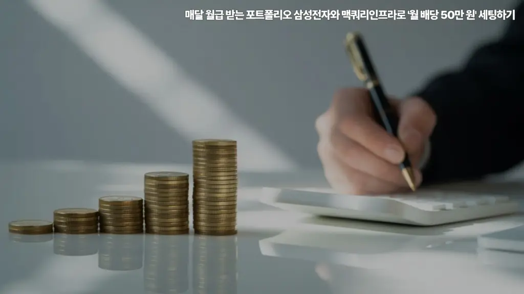 매달-월급-포트폴리오-삼성전자-맥쿼리인프라-배당