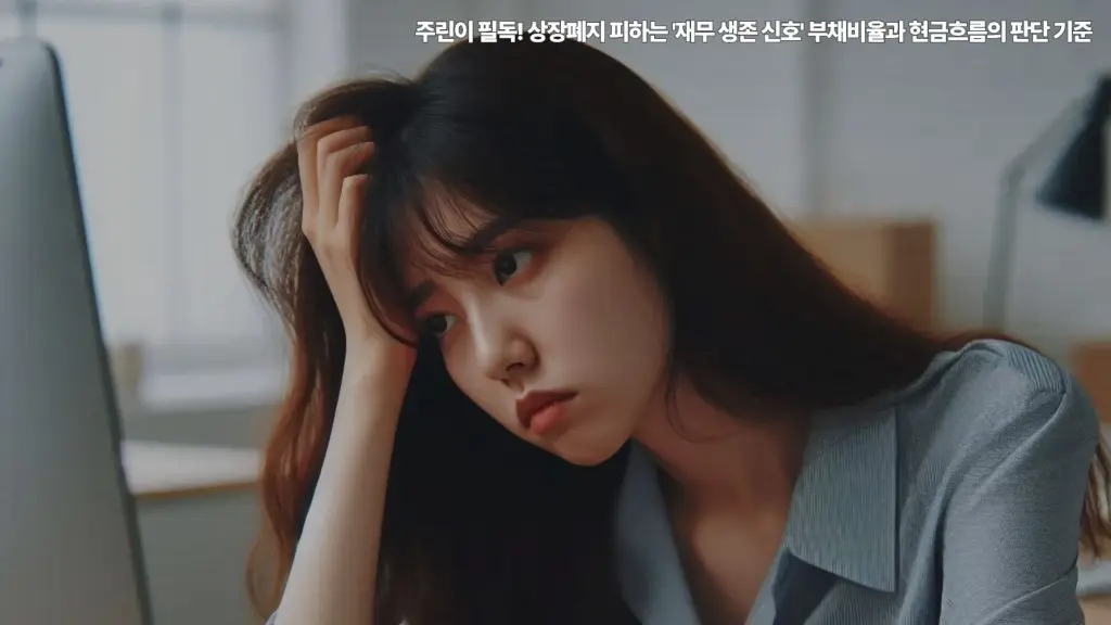 상장폐지-부채비율-현금흐름