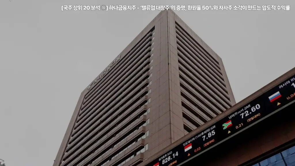 하나금융지주-밸류업-환원율-50%-자사주-소각