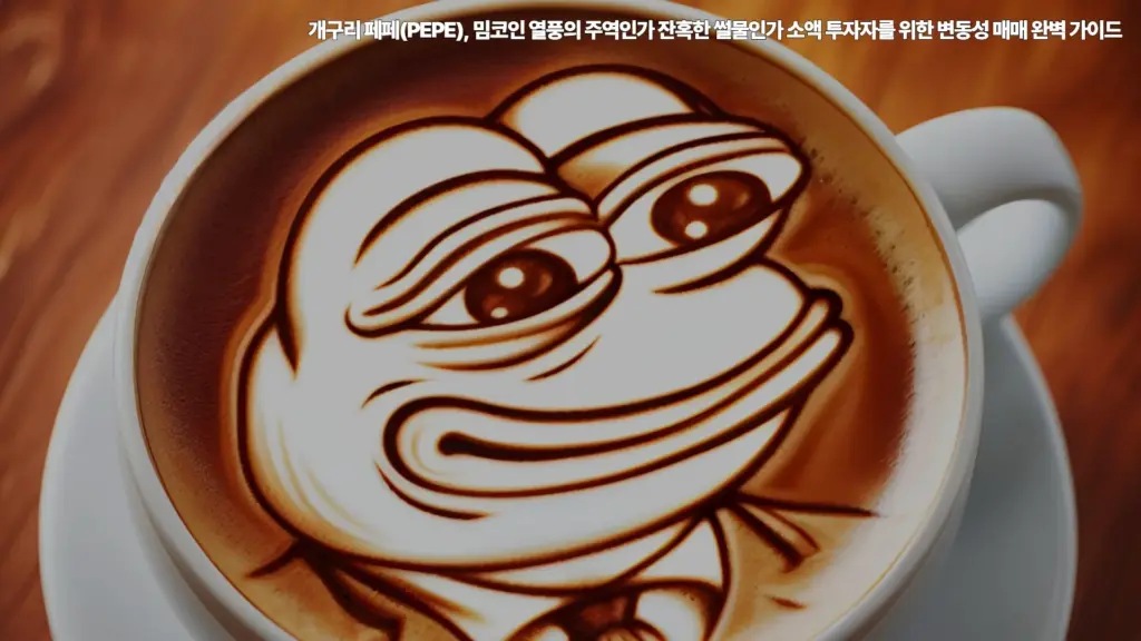 개구리-페페-PEPE-밈코인-변동성