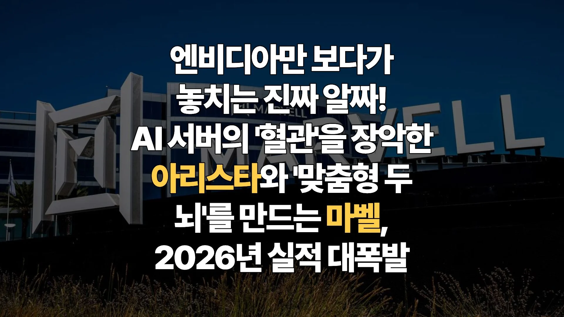 거시경제 폭풍우 속 ‘실적’이라는 방주: AI 인프라의 숨은 지배자 마벨 & 아리스타 네트웍스