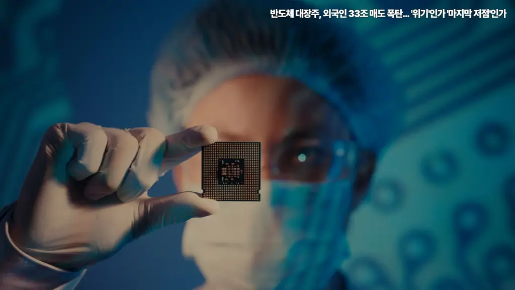 반도체-대장주-외국인-33조-매도-폭탄