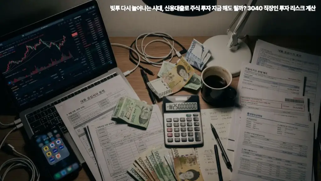 빚투-다시-늘어나는-시대-신용대출로-주식-투자-지금-해도-될까-3040-직장인-투자-리스크